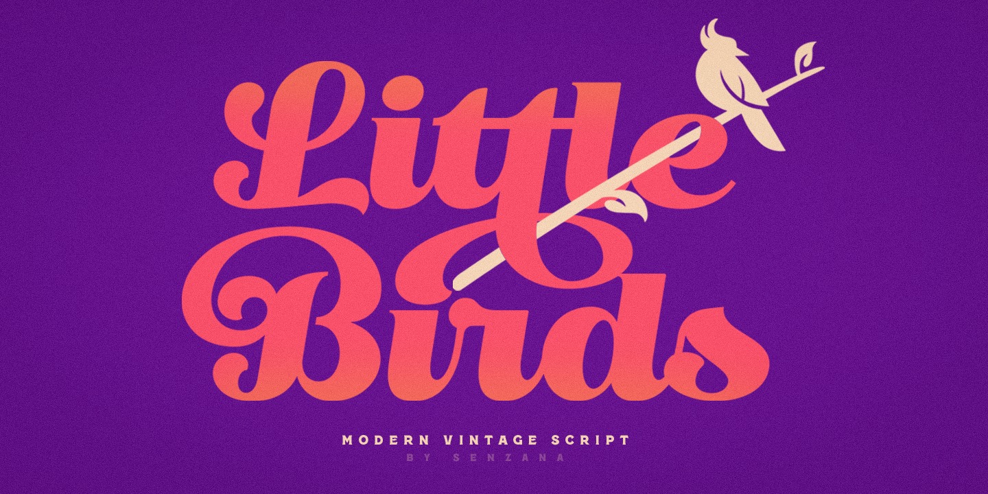 Шрифт Little Birds Script